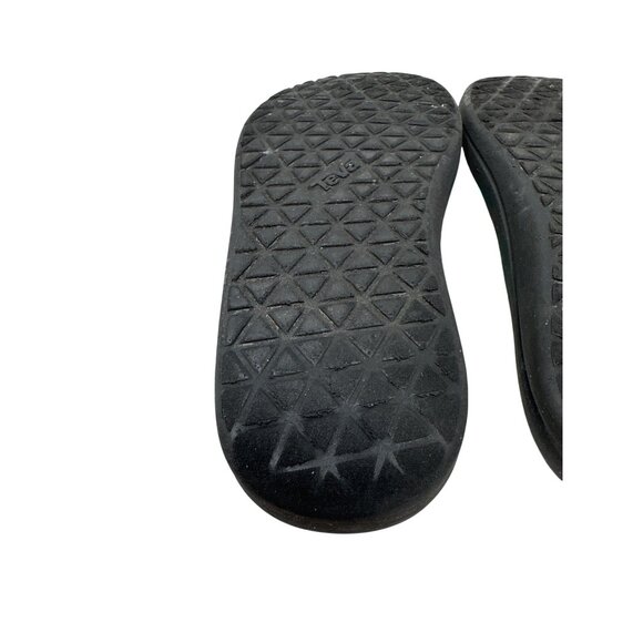 Teva Voya Unicorn Print Flip Flops Comfortable Casual Sandals Girls Size 13 - Picture 11 of 12